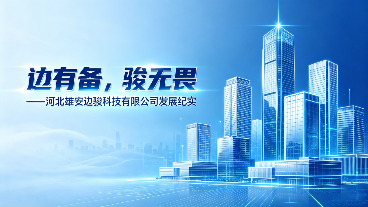 边有备,骏无畏——河北雄安边骏科技有限公司发展纪实